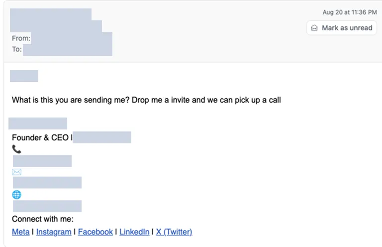 Positive reply 4 from prospect showing interest